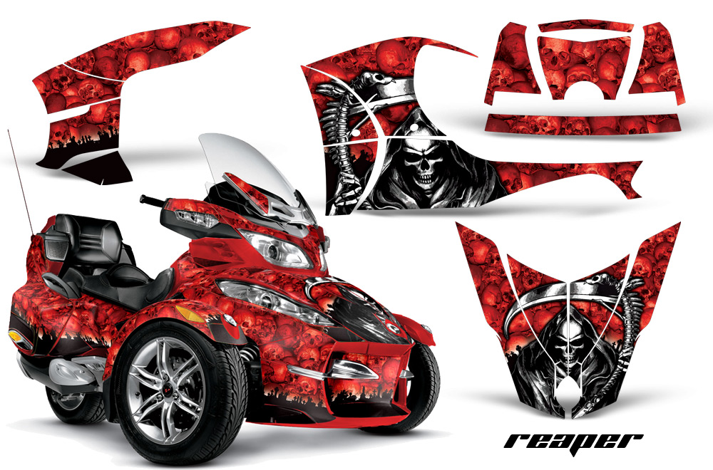 CAN-AM SPYDER RT-S Graphic Kit Reaper R TK